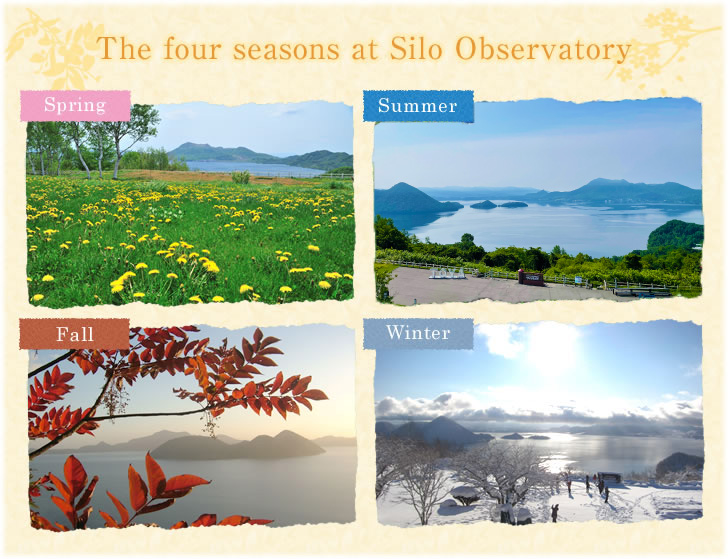 The four seasons at Silo Observatory